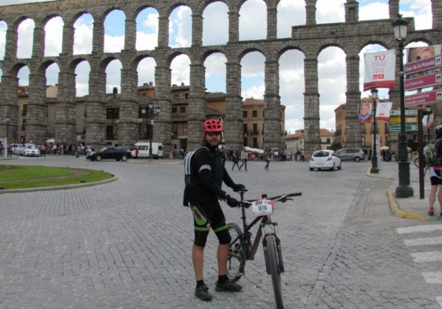 Viaje en bici a Segovia